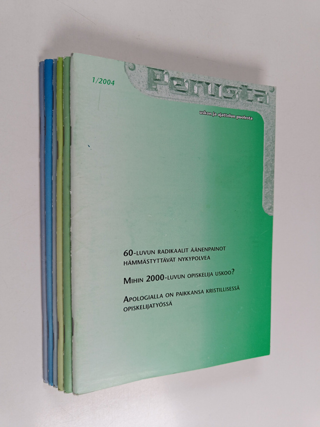 Perusta vuosikerta 2004 (6 numeroa) - uskon ja ajattelun ...