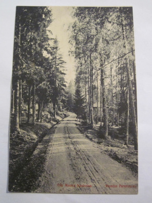 VANHA Postikortti Lohja Vaanila 1906