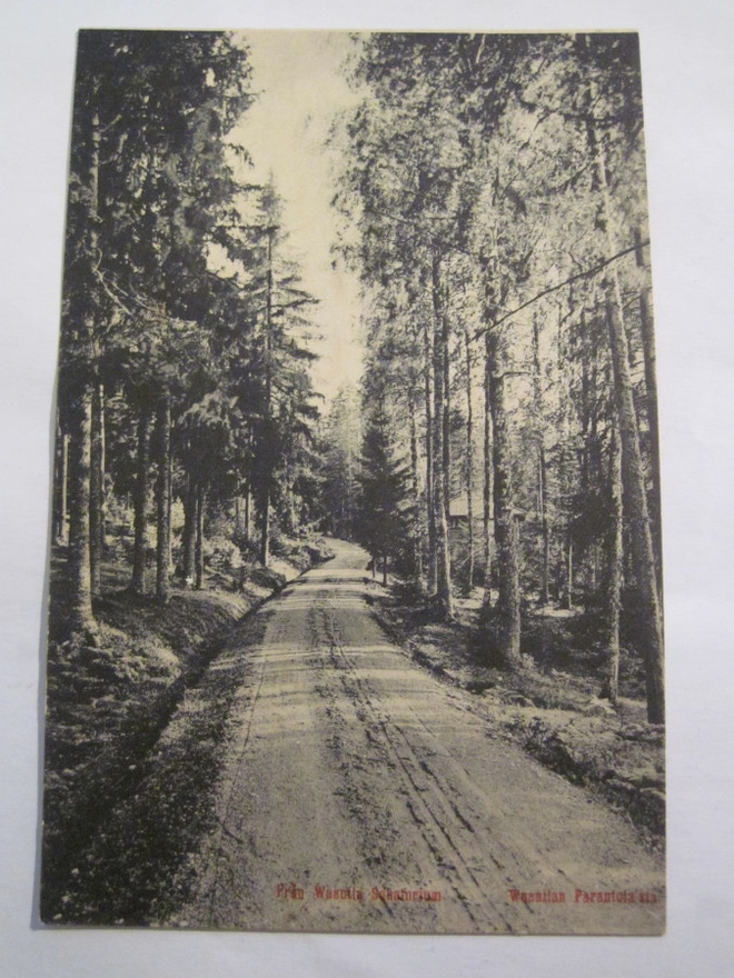 VANHA Postikortti Lohja Vaanila 1906