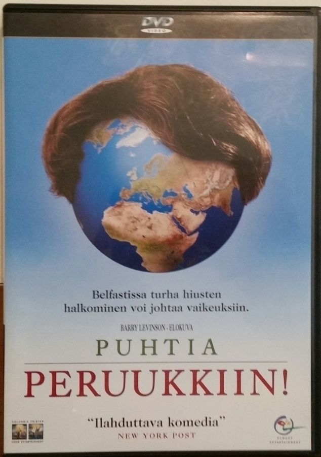 Puhtia Peruukkiin -DVD.egmont