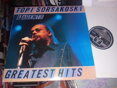 LP Topi Sorsakoski & Agents : Greatest Hits  ( SIS POSTIKULU