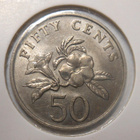 Singapore. 50 cents 1987. - pikkukuva 2