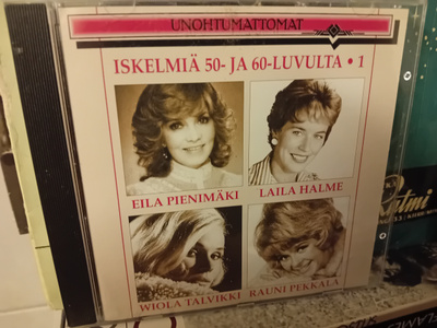 CD Iskelmiä 50- ja 60-luvulta 1 ( SIS POSTIKULU  )
