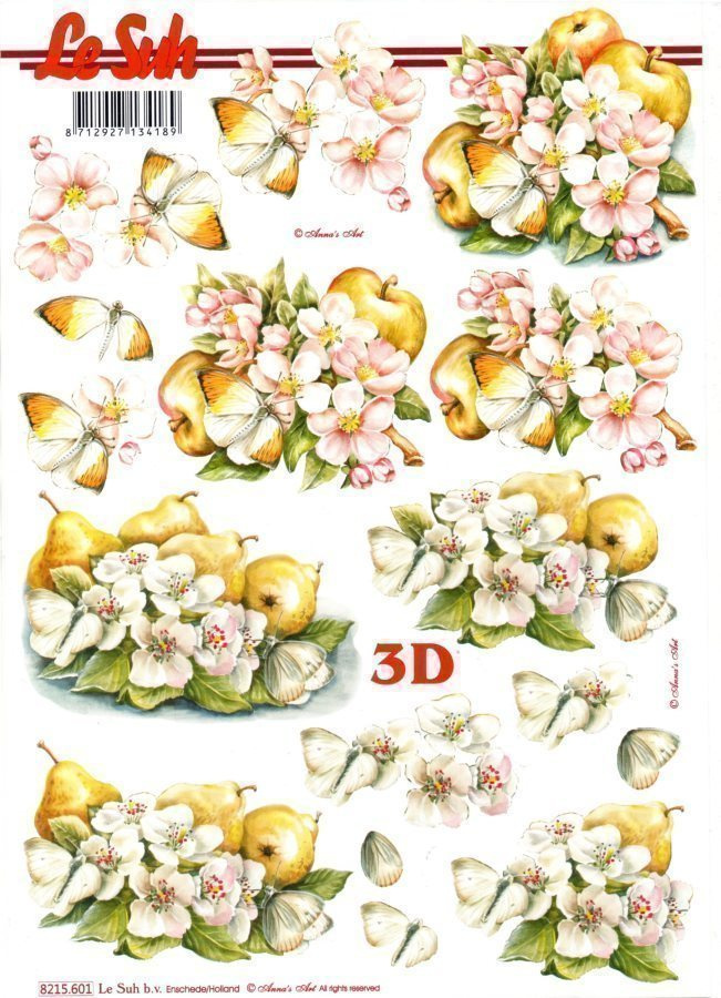 3D KUVA "°OMENANKUKKIA & OMENAT°" /Le Suh