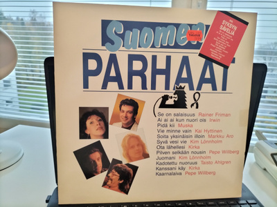 V/A, SUOMEN PARHAAT. LP -90 UPEA KUNTO !!
