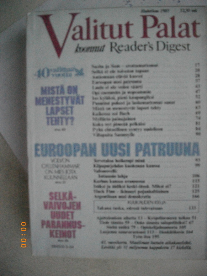 Valitut Palat Nro 4/1985 (9.11)