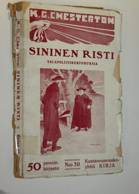 G. K. Chesterton : Sininen risti : n:o 1 salapoliisikerto...