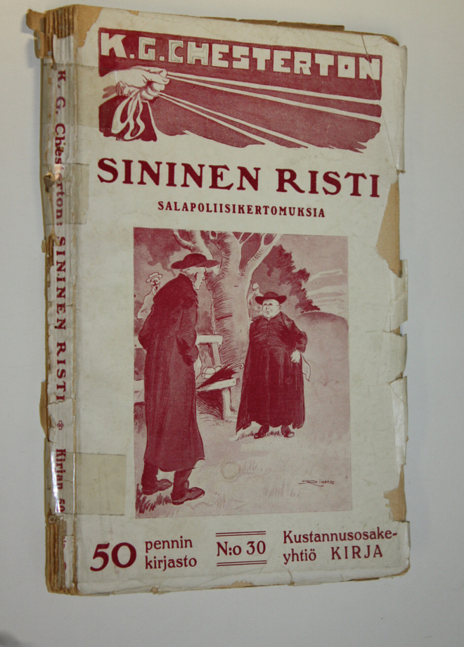 G. K. Chesterton : Sininen risti : n:o 1 salapoliisikerto...