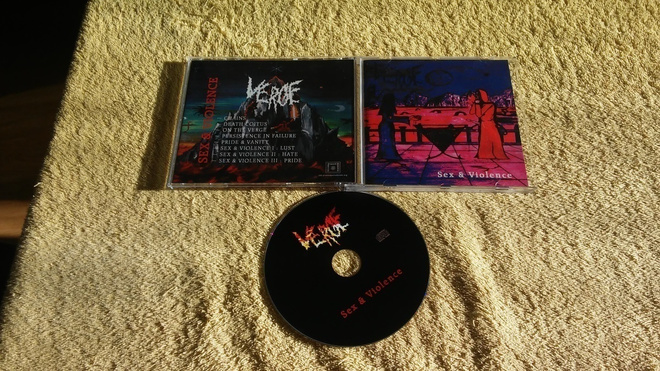 VERGE - Sex & Violence CD
