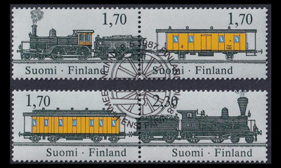 1014-7p o Finlandia 88 junat vaakaparit EPL (1987)