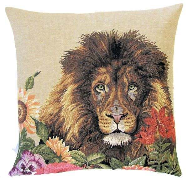 LEIJONA kissa sisustustyynynpäällinen