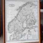 Vanha kartta Skandinavia sis. Suomi - pikkukuva 1