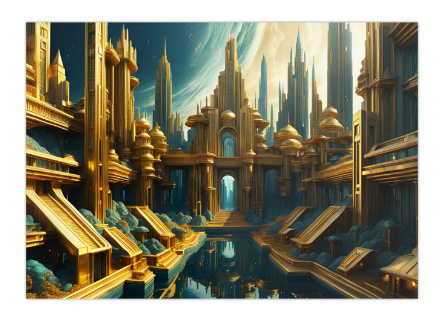 100 kpl uusia Sci-Fi taide julisteita koko A4