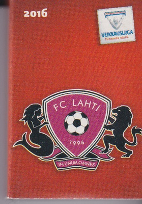 FC Lahti. 2016, Jalkapalloseura, Tulitikkuaski .  e173