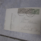VANHA HIENO KULKENUT POSTIKORTTI 1900  LUVUN ALKUPUOLELTA - pikkukuva 2