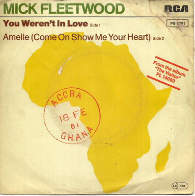 MICK FLEETWOOD: You Weren't In Love / Amelle 7"kk