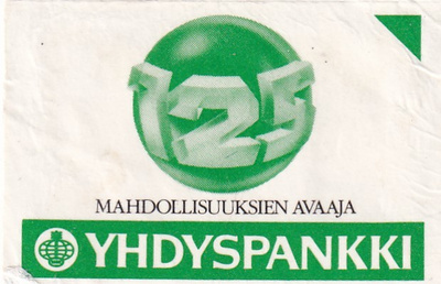 Yhdyspankki 125 Mahdollisuuksien avaaja , 6/12