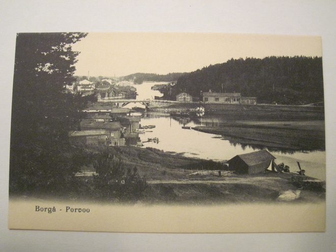 VANHA Postikortti Porvoo Varhainen HUIPPUKUNTO 1900-luku