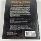 Harold Craig Petersen : Managerial Economics - pikkukuva 2