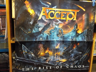 ACCEPT - THE RISE OF CHAOS POSTERI 5 NIMMARILLA