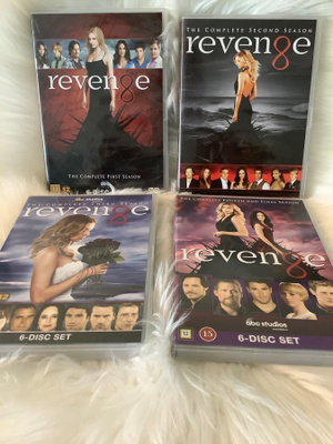 REVENGE (KOSTO) KAUDET 1 - 4  (KOKO SARJA)