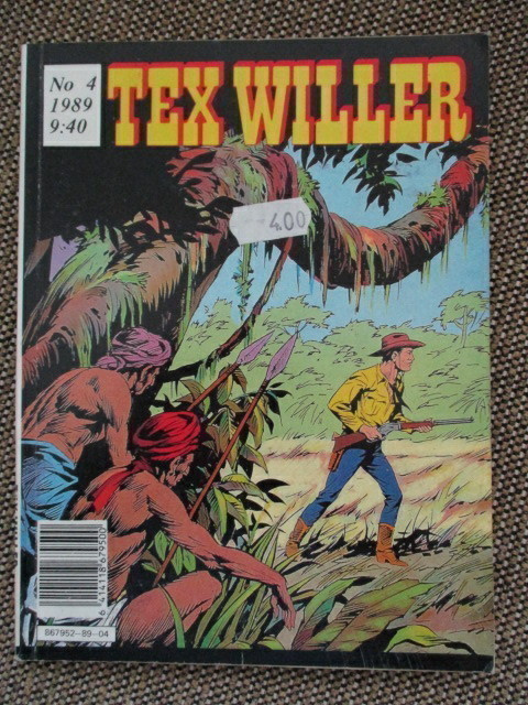 TEX WILLER NRO 4 / 1989