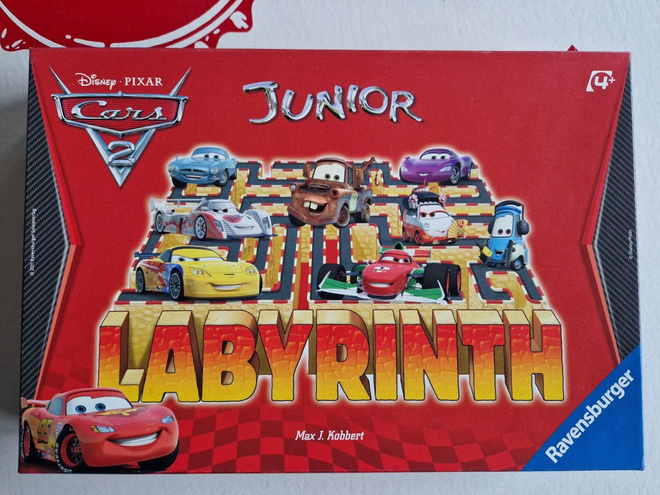 Labyrinth Cars Lautapeli