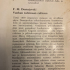 DOSTOJEVSKI: VANHAN RUHTINAAN RAKKAUS - pikkukuva 2