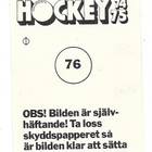 1974-75 SWE Williams #76 Vladimir Sorokin , Dinamo Riga - pikkukuva 2