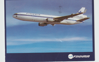 Postikortti, LENTOKONE, FINNAIR, MD-11