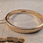 Kultainen rannerengas, 14K, 60x55 mm, 8 mm, 14,3 g - pikkukuva 2