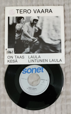 Tero Vaara On Taas Kesä 7"single