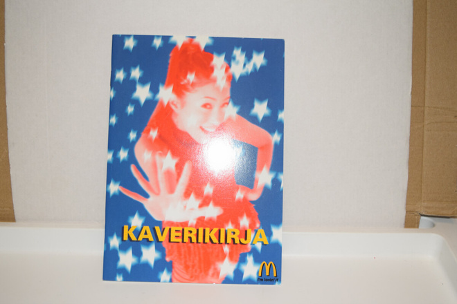mcdonald's happy meal kirja kaverikirja