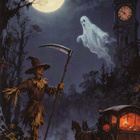 Halloween kummitus leijailee - pikkukuva 1