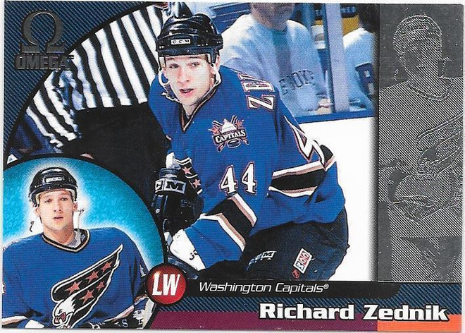 1998-99 Pacific Omega #250 Richard Zednik Washington Capital