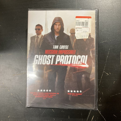 Mission Impossible - Ghost Protocol DVD (UUSI)