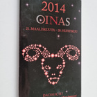 Oinas horoskooppi 2014 - pikkukuva 1