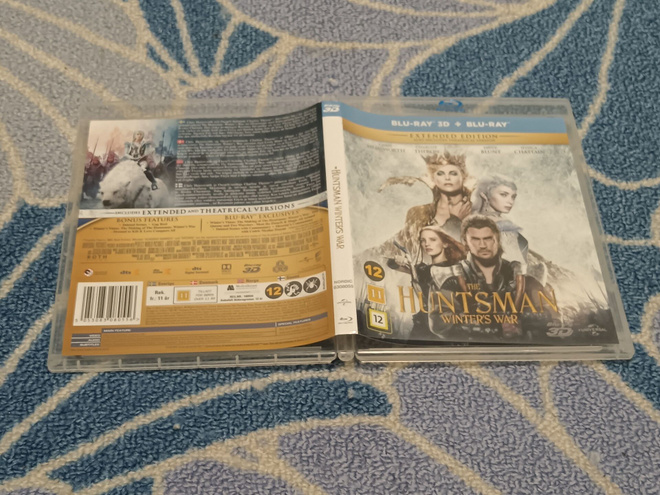 The Huntsman Winter's War 3D Blu-Ray + Blu-Ray