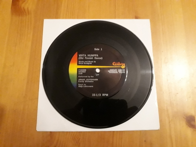Armas Lehtovaara Orchestra – Vihta Humppa 7" Iskelmä