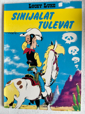 Lucky Luke: Sinijalat tulevat, hieno 1.painos