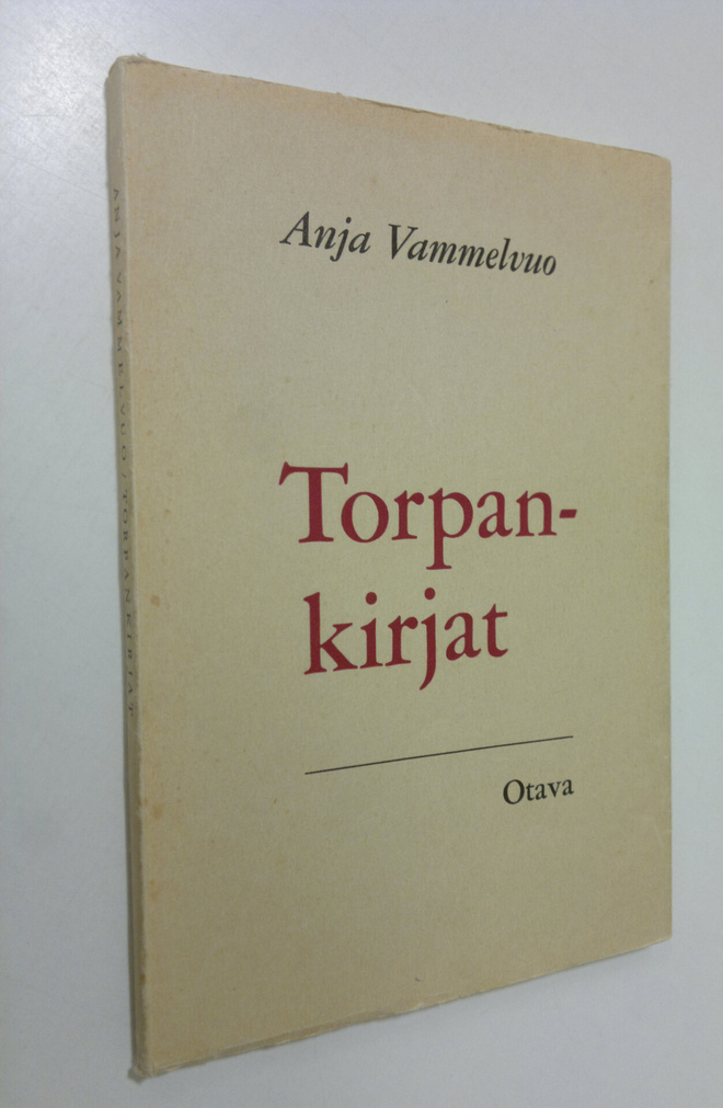 Anja Vammelvuo : Torpankirjat : runoja