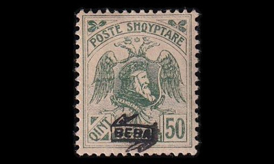 Albania 80_II * Käyttösarja 50 Q pp (1920)