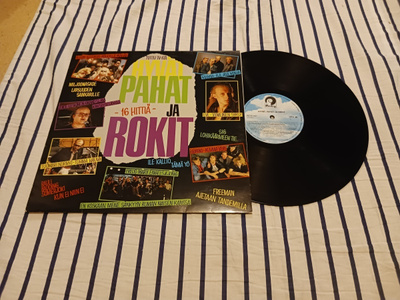Hyvät Pahat Ja Rokit lp 1986 Juice, Sleepparit, Froikkarit..