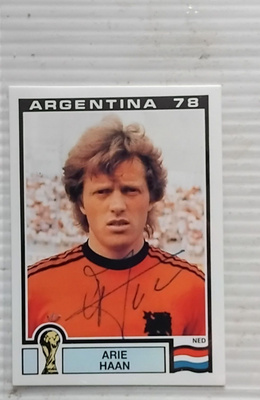 Arie Haan Hollanti signed