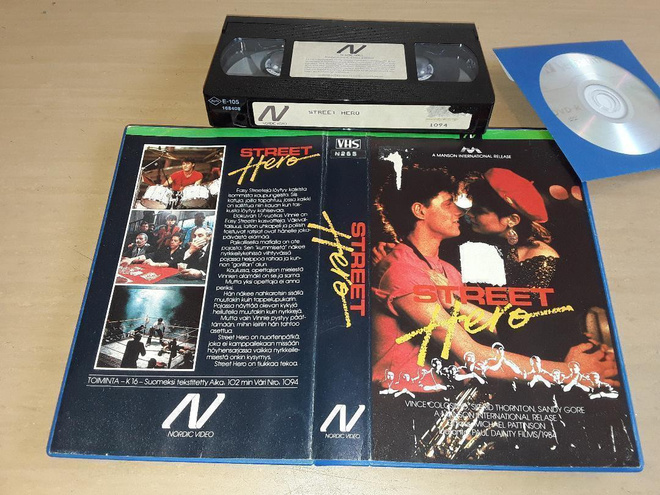 Street Hero - SFX VHS/DVD-R (Nordic Video)