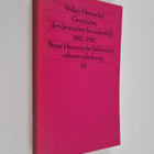 Volker Hentschel : Geschichte der deutschen Sozialpolitik... - pikkukuva 1