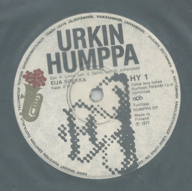 EIJA SINIKKA Kultainen Nuoruus / Urkin Humppa, 7” 1977 ei KK