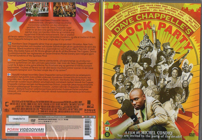 Dave Chappelle´S Block Party	(58 309)	UUSI	-FI-	DVD			dave c