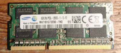 8GB DDR3 SODIMM
