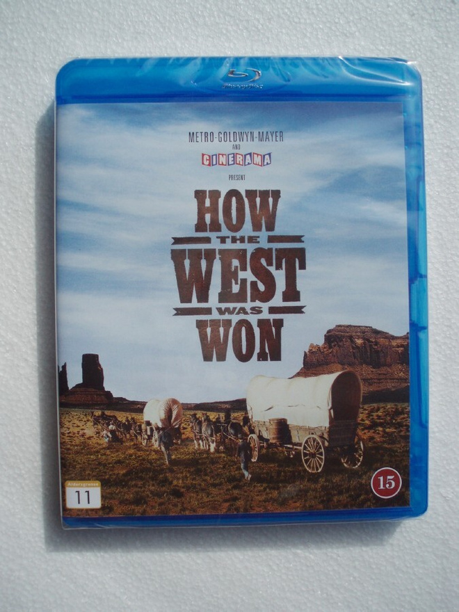 Näin valloitettiin villi länsi Blu-ray